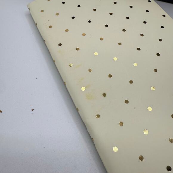 Kate Spade NY 12 Month Black Beige Polka Dot Journal Set Holiday Gift New Year - Picture 8 of 10